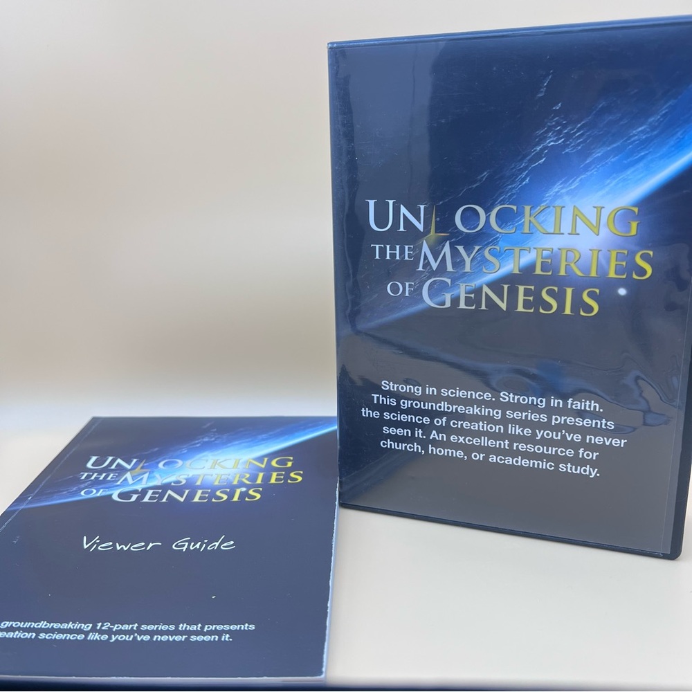 Unlocking The Mysteries of Genesis - Complete 12‑DVD set + viewer guide